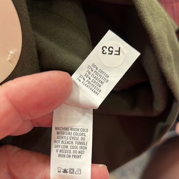 Aerie Offline Olive Green OG Original Hi Rise full length leggings small NWT - Picture 12 of 12